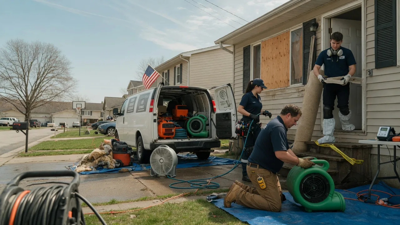 Water Damage Restoration in Amory, MS near me